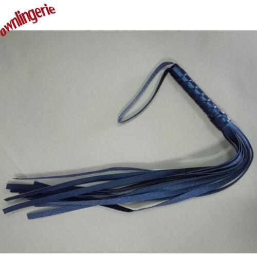 Sexy Whip Black Lash Handle For Leather Flirt Sex Products Couple Role-play Lingerie Set