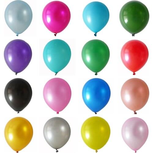 20/50pcs 10inch Red Pink White Inflatable Latex Balloons Set Baby Shower Wedding Decoration Anniversary Birthday Party Supplies
