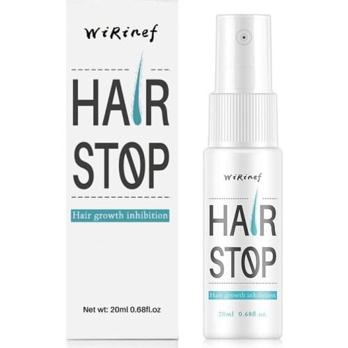 Women Men Permanent Painless Hair Growth Inhibitor Spray Hair Nourishing Spray Repair Liquid