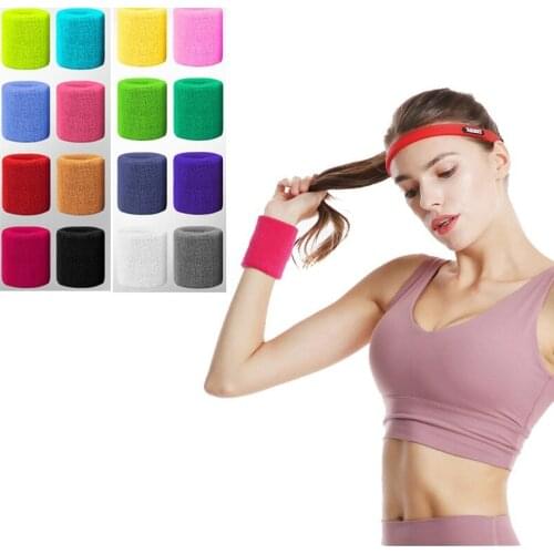 1pc Sport Wristband Brace Wrap Bandage Gym Strap Running Sport Safety Wrist Support Padel Pulseira Badminton Wrist Band