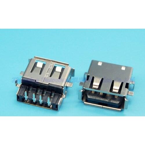 30pcs/lot Original New 2.0 USB female Jack Connector for Laptop ASUS Lenovo HP Samsung etc