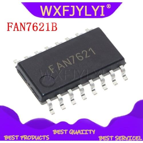 5pcs FAN7621B 7621 LCD management chip FAN7621 SOP16 FAN7621BSJ FAN7621BSJX PFM Controller for Half-Bridge Resonant Converters