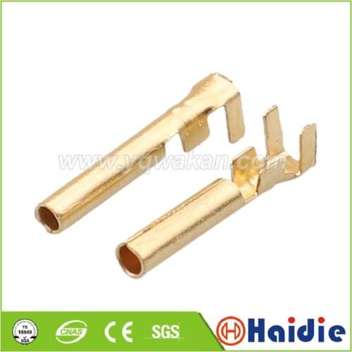 50pcs auto terminal for cable connector, crimp loose pins auto terminals DJ224B-1.6A