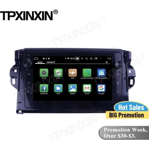 Carplay Car Radio 2 Din Stereo Bluetooth Android For Toyota Fortuner 2015 2016 2017 2018 DSP IPS GPS Navi Player Audio Head Unit