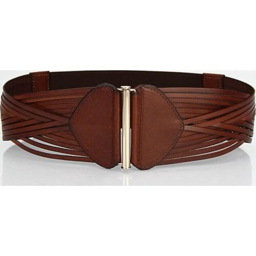 Free Shipping,2017 Brand new style 100% cow leather,cool belt.woman vintage genuine leather fashion femme Cummerbunds