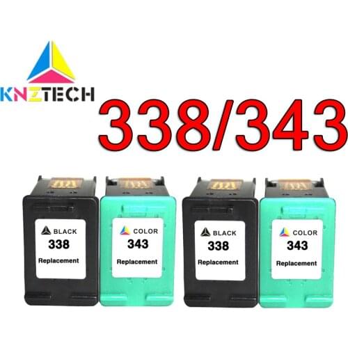 Printer ink Cartridge compatible for hp 338 343 for hp338 hp343 Ink Cartridge for Deskjet 460C 5740 6520 6540 6840 8150