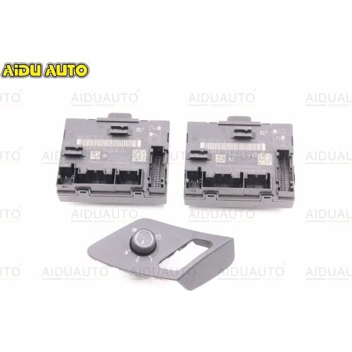 FOR Golf 7 MK7 VII Auto Folding Mirror Electric Folding Mirrors Door Module 5Q0 959 592 B 5Q0 959 593 B