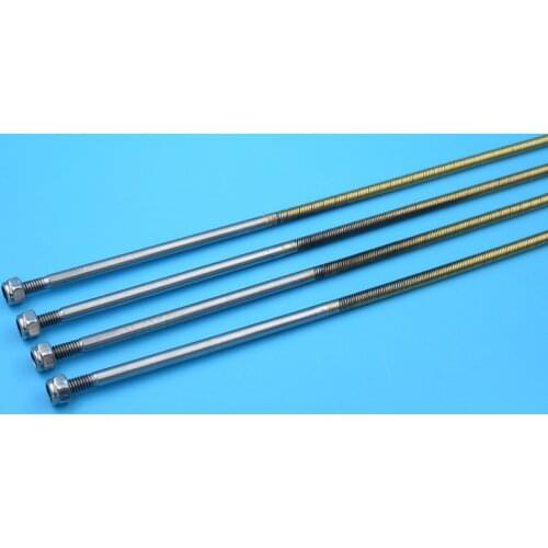 FATJAYF RC boat ccessories Flexible shaft diameter 4mm length 350mm 400mm CW CCW Integrated metal for RC boats