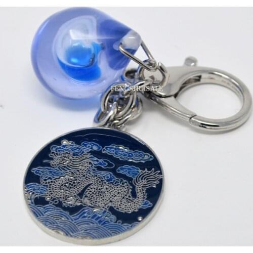 Feng Shui Water Drop Keychain W Free Fengshuisale Red String Bracelet W1700