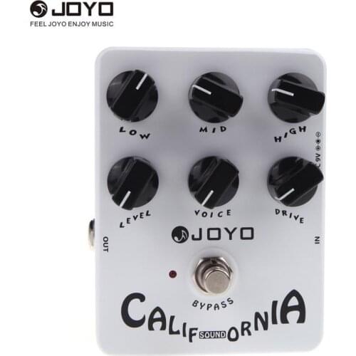 Joyo JF-15 California sound Guitar Pedal High-gain Lead Sound Effect&6 Knobs Effect Pedal Electric Guitar Accessories