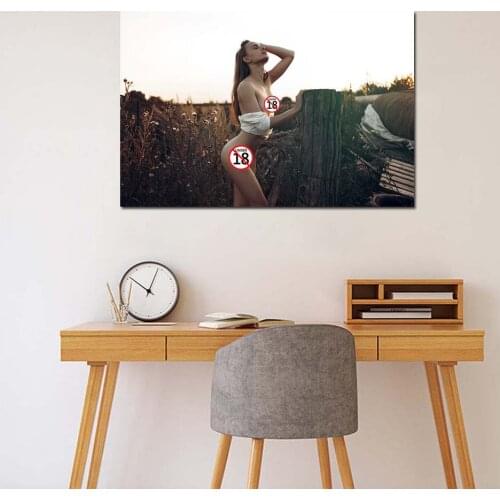 Beauty Supermodel Sexy Body Wallpaper Wall Art Poster Canvas Prints Paintings Wall Picture for Living Room Decor