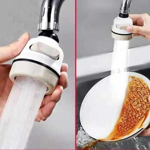 Home Kitchen Bathroom 360 Rotate Adjusting Tap Faucet Shower Head Water Saving for Kitchen Faucet filtered Faucet Accessories
