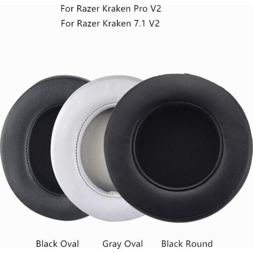 2pcs For Razer Kraken 7.1 Chroma V2 Gaming Headphone Special earphone sleeve sponge head beam cotton earmuffs