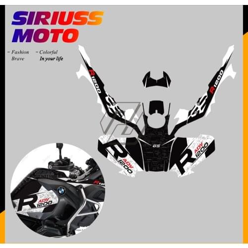 Motorcycle Full Decals Kit Case for BMW R1200GS Adventure ADV 2014-2018