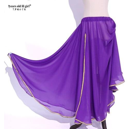 Belly Dance Popular Show Ltalian Chiffon Gauze Skirt EYY05