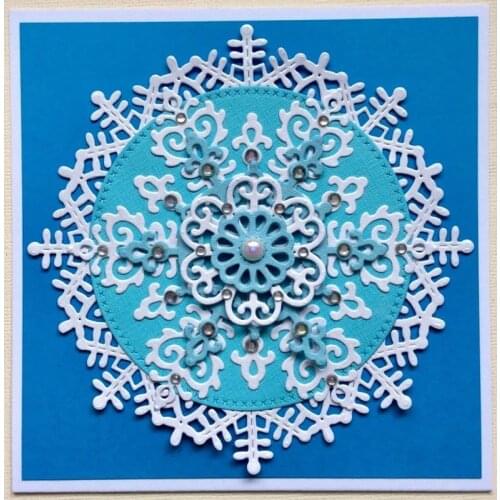 Snowflake Christmas Tree Metal Cutting Dies For Scrapbooking Craft Die Cut Card Making Embossing Stencil Photo Album Make