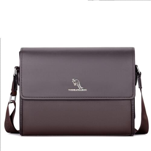 Bag fashion Shoulder bag Business briefcase Messenger Bags vintage Leather Crossbody Bag Casual Handbags document