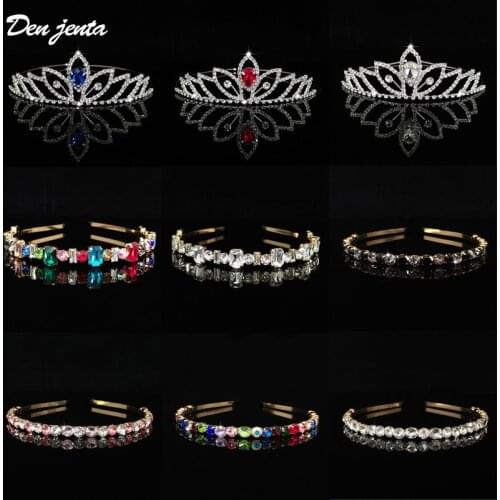 Trendy Princess Tiaras and Crowns Headband Kid Girls Hairband Bridal Prom Crown Wedding Party Accessiories Hair Jewelry