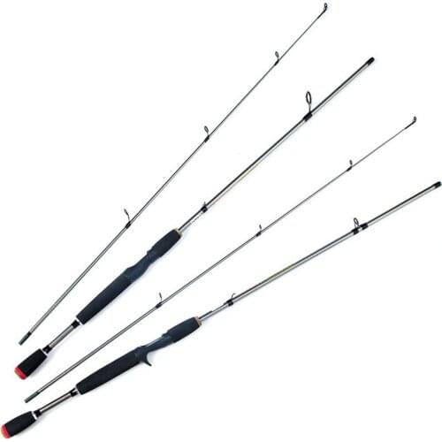 Fishing Pole Ultra Light Rod 1.7M/1.8M M Power Line Wt.6-15lb Lure Wt.1/8-3/4oz Carbon Casting Spinning Lure Fishing Rod