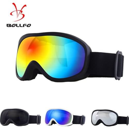 Unisex ski goggles double layers UV400 anti-fog big ski mask glasses skiing snow men women snowboard goggles