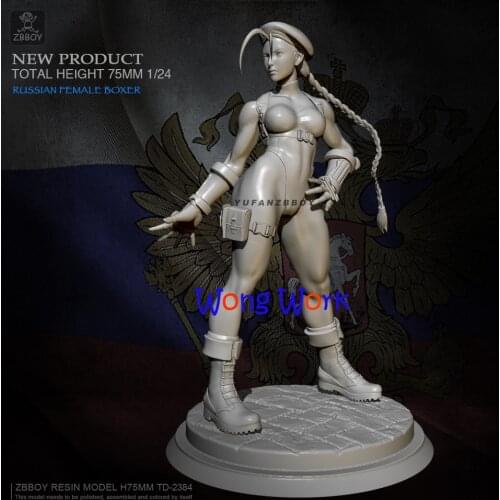 Wong Work Unpainted Resin H75mm Unassembled Garage Kits GK Model Kit Figure TD-2384