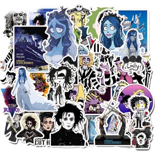 10/30/50PCS Popular Cartoon Animation Movie Character Waterproof Stickers Graffiti Laptop Decoration Toys Wholesale