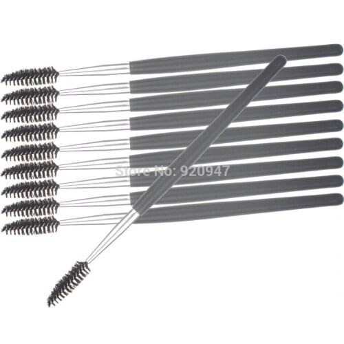 10pcs Professional Eyelash Brush High Quality Eyes Makeup Brushes