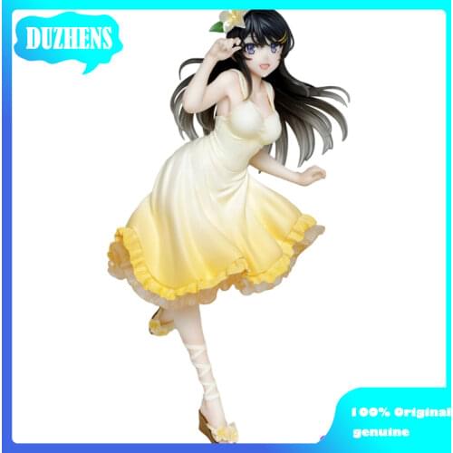 Rascal Does Not Dream of Bunny Girl Senpai Sakurajima Mai Dress Action Figure Anime Figure Model Toy Figure Collection Doll Gift