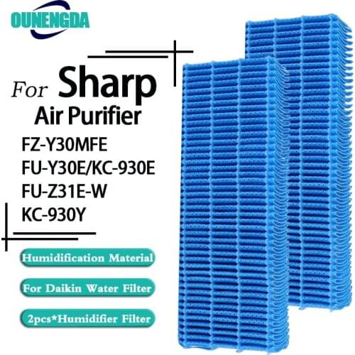 2pcs Compatible Sharp FZ-Y30MFE Air Purifier Humidifier Filter FU-Y30E KC-930E KC-930Y FU-Z31E