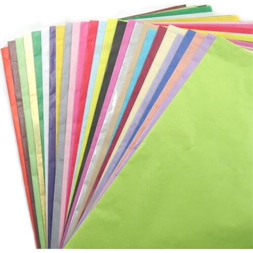 20 Sheets 50*66cm Tissue Paper Flower Clothing Shirt Shoes Gift Packaging Craft Paper Roll Home Decoration Wine Wrapping Papers