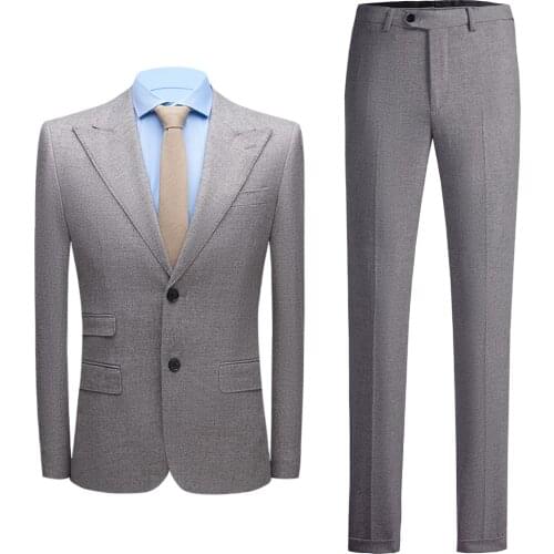 2021 Mens Suits with Pants Fashion Wedding Suits for Men Costume Homme Mariage High Quality Formal Suit Male Jacket+Pants