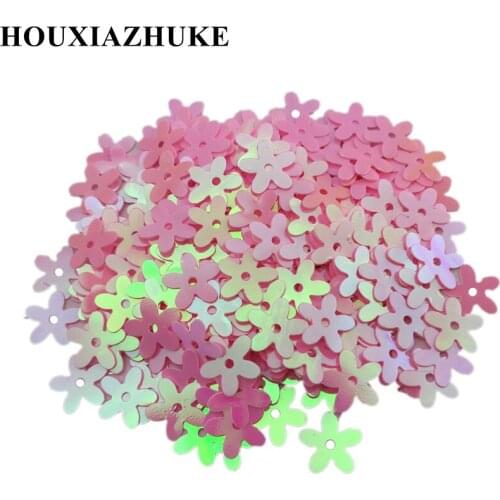 10 mm cream pink or mixed colors flowers embroidery sequins paillette 4800 pcs per lot for sewing dress decoration