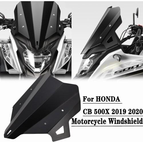 Motorcycle Accessories Windshield For HONDA CB 500X cb500x CB 500 X 2019-2020 Windshield Deflector Upper Deflector
