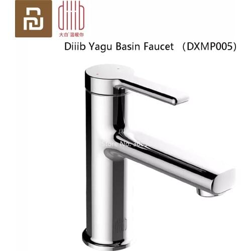 Diiib Dabai Yagu Bathroom Basin Faucet Brass Vessel Sink Water Tap Mixer Chrome Finish DXMP005 From Xiaomi Youpin