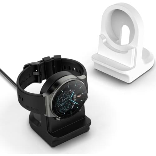 Dock Station Charger Adapter Stand Holder For Huawei Watch 3/3Pro/GT2 Pro/ECG Smart watch USB Charging Cable Silicone Bracket