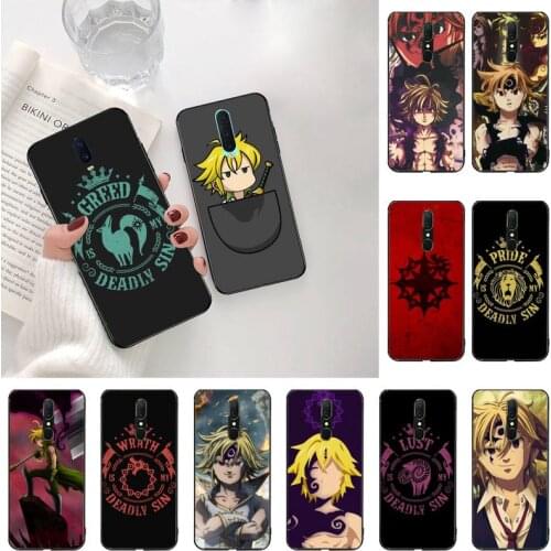 HUAGETOP anime seven deadly sins Phone Case For Oppo A5 A9 2020 A5S Reno2 z Renoace 3pro Realme5Pro