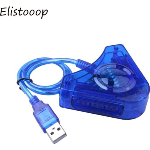 Joypad Game USB Dual Player Converter Adapter Cable For PS2 Attractive Dual Playstation 2 PC USB Game Controller