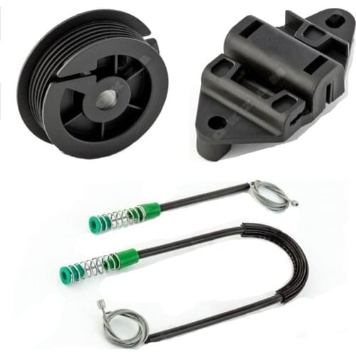 CAR ELECTRIC WINDOW REGULATOR CLIPS KIT FOR PEUGEOT 306 CABRIOLET WINDOW REGULATOR REPAIR KIT FRONT RIGHT * NEW * 1993-1997