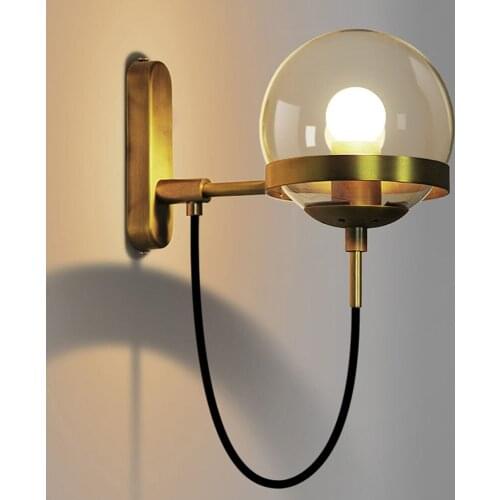 Loft LED Wall Light Indoor Decoration Bedroom Wall Lamps E27 110-220V Modern Home Lighting Bath Corridor