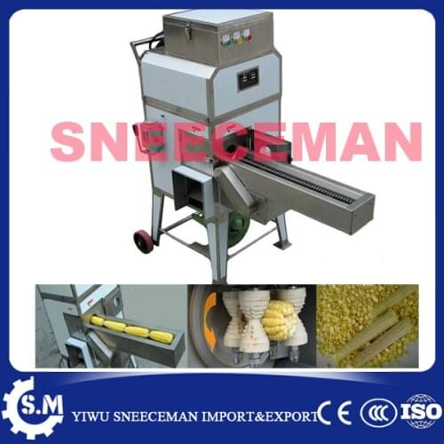 Sweet corn sheller machine commercial fresh corn seeds remover machine frozen corn sheller making machine