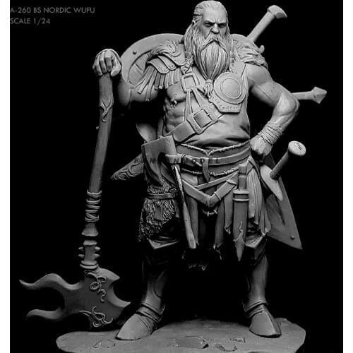 1/24 Resin model kits soldier self-assembled A-260