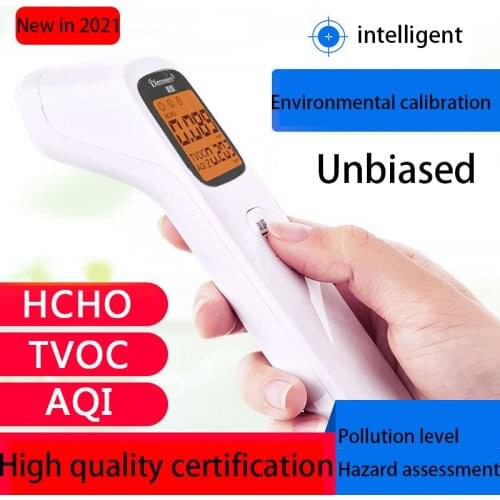 Portable 3 IN 1 Formaldehyde Detector Air Quality Monitor TVOC AQI HCHO Intelligent Calibration Accurate Gas Analyzer Air Tester
