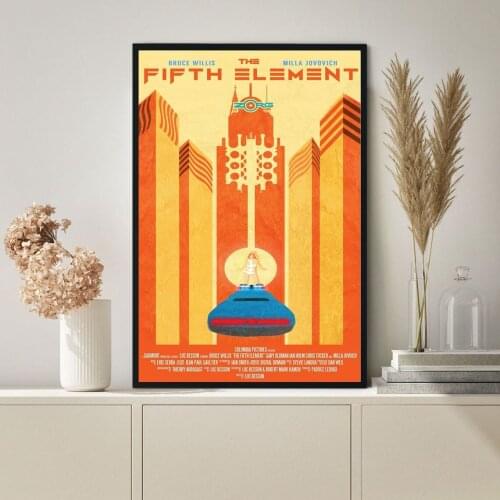 The Fifth Element Movie Poster Wall Painting Home Decoration (No Frame)