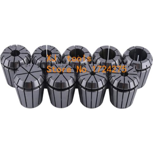 9pcs ER32 Spring Collet chuck Set for CNC Workholding Engraving Machine and Milling Lathe Tool 2/4/6/8/10/12/16/18/20mm Collets