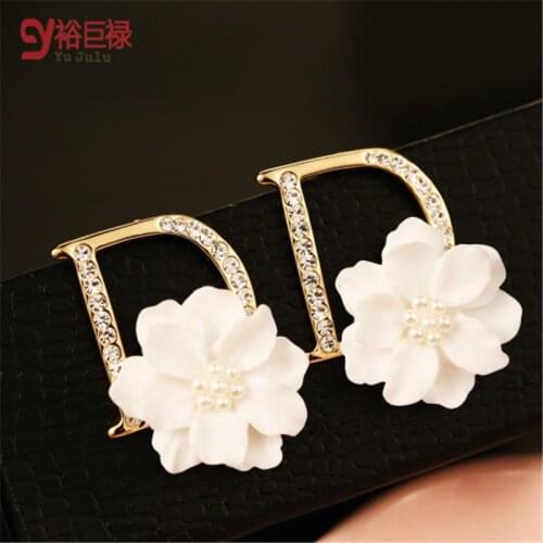 Puberhiphop Women's Gold Earrings