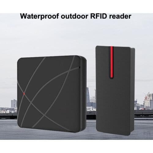 RFID Card Reader outer waterproof IP67 125khz ID card support Wiegand 26/34 format used for access control system