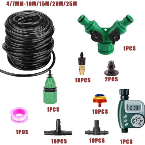 A Set Intelligent Irrigation Control Home Automatic Watering Device Automatic Timer Can Adjust The Watering Device Cool Down