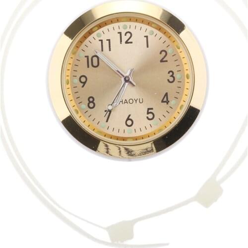 Universal Motorcycle Bike Handlebar Dial Mount Clock Watch Waterproof Plastic Base Glass Lens