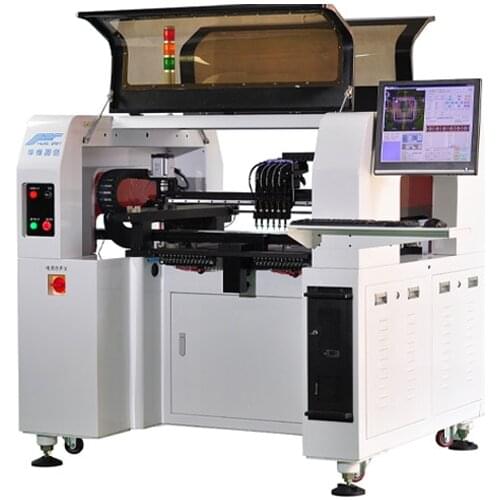 High Speed 6Heads 64Feeder LED Production Line Pick And Place Equipment Chip Mounter For PCB Soldering Machine