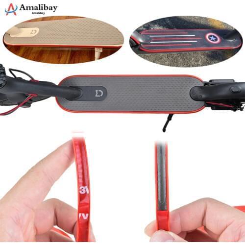 Electric Scooter Bumper Protective Body Strips Sticker Tape for Xiaomi Mijia M365 Pro Skateboard Scooter Parts Decorative Strips